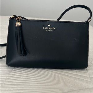 Kate Spade Sleek Black Crossbody Bag